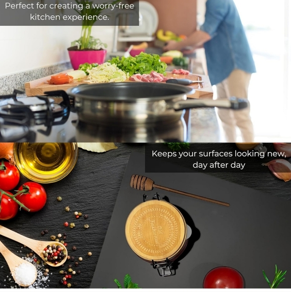 2 Pack Silicone Mats for Kitchen Counter - Picture 5 of 6